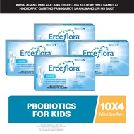 ❖NEW Erceflora Kiddie Probiotic Supplement - 10 Mini Bottles x 5ml (Bundle of 4)♧