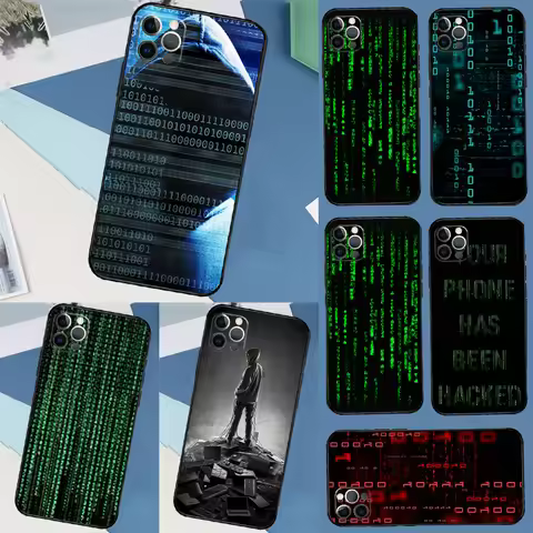Matrix Hacker For Xiaomi Redmi Note 14 9 10 11 12 13 Pro 12S 11S Case Cover For Redmi 15C 14C 12C 10