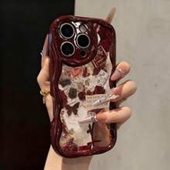 เคสโทรศัพท์นุ่มลายผีเสื้อเข้ากันได้กับ IPhone 17/17 Pro Max/ 16/16 Pro/16 Pro Max/15/XR/7P 8P/P12 Pr