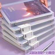 b5 b5 Loose-Leaf Notebook Ring Buckle Detachable Thick Large ins High-Value a5 Grid binder notepad P