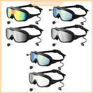 Anti Fog Swimming Goggles UV Protection Swimming Goggles Wide View for Swimmers
