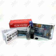 GEX Size M Long Style Waterfall Filter - 3 Compartment Waterfall Filter with 3 Free Filters [GEX M R