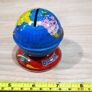 古董玩具鐵皮錢箱1件(日本掣造).