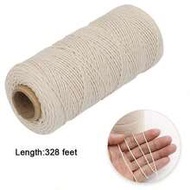 328 Ft Long Butcher Cooking Twine, Kitchen Food String, Suitable For Barbecue, Turkey Trussing, Meat