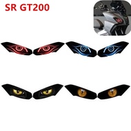 For Aprilia SR GT200 SRGT200 SR GT 200 SRGT Motorcycle Accessories Headlight Protection Sticker Head