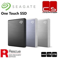 Seagate One Touch SSD Portable External Solid State Drive - 500GB/1TB/2TB