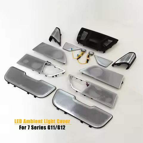 LED Ambient Light Cover for BMW 7 Series G11 G12, BMW G11 G12 LED Illuminate Speaker Grille, G11 G12