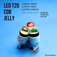 T20 Gel Jelly Cob 7440 7443 Motorcycle Car Brake Turn Signal Light