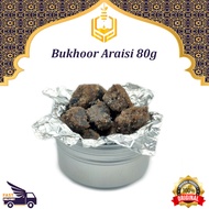 80 G BAKHOOR ARAISI HOME MADE BAKHOOR\GAHARU ARAISI\LONG LASTING RAW SCENTS