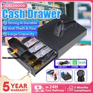 Cash Drawer Cash Register cashier cash box money With 5 Bill 6 Coin Tray Money Box