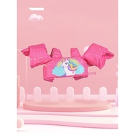 Children's New Short Water Sleeve Buoyancy Jacket2025Swimming Oxford Cloth Sports Life Jacket Summer