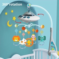 High-end Huanger brand cradle hanging rattle toy, lights, sounds and music