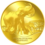 Puregold 5g Elephant Gold Medallion | 999.9 Pure Gold