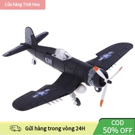 【COD】4D Assembly Model Toy Plastic Model Scale 1/48. World War II F4U Corsair Folding Wing Fighter