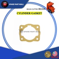 BRUSH CUTTER (BG328): CYLINDER GASKET MESIN RUMPUT T328 SPARE PART REPLACE ALAT GANTI