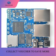 TECHCHIP-For NanoPi R2S Mini Router Single Board Rockchip RK3328 Quad-Core -A53 Gigabit Ethernet Por