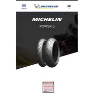 Tyre Michelin Power-5 Tyre Super Bike 120/70-17 160/60-17 180/55-17 190/50-17 200/55-17