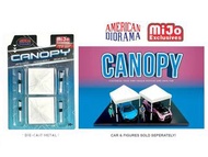 American Diorama 1:64 - 白色帳篷套裝 | American Diorama 1:64 Accessory - CANOPY White Set Limited 2,400 Se