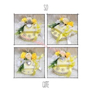 Limited Edition-gubahan bekas cincin risik/tunang/nikah-yellow