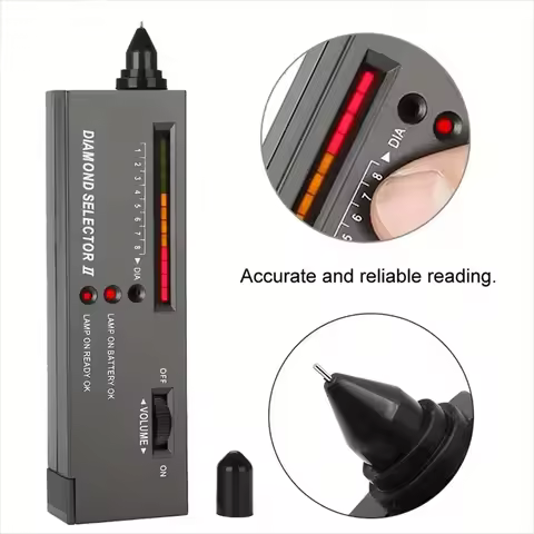 Diamond Tester High Accuracy Diamond Tester Pen Jewelry Diamond Tester Professional Diamond Selector