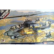 Academy 1/35 Scale Helicopter Assembly Model Kit AH-1W SUPERCOBRA with NTS Update