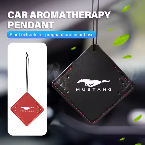 Car Perfume Pendant Air Freshener Hanging Auto Accessories For Mustang Fiesta Kuga Edge Mondeo Fusio