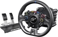 Officially Licensed FANATEC Gran Turismo DD Pro PlayStation Shim Racing Steering Wheel, Base, Pedals