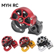 MYHRC 1/10 RC Car Metal Transmission Gearbox Assembly Tranny With Straight Gear for RC Crawler Car A