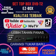 EZ-BOX SET TOP BOX DVB-T2 PENERIMA SIARAN TELEVISI DIGITAL YOUTUBE