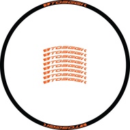 Toseek Bike Rim Decals 13pcs.