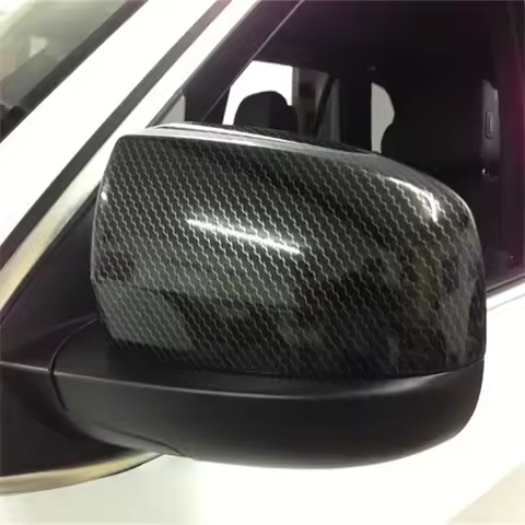 Carbon Fiber Vinyl Wrap Film Waterproof Car Body Decals Bubble Free Air Release Vinyl Wrap for Car A