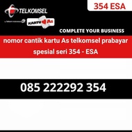 Kartu As Telkomsel Spesial 354 ESA Kartu Perdana 4G Lte Nomer Cantik 2