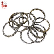[Lovoski] 10Pcs Bike Headset Retainer Bearing ID33mm OD44mm 22 Balls Steel Bearing