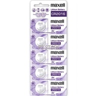 CR2016 Maxell Japan Coin Cell Lithium Battery 3V