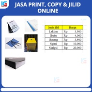 Spiral Skripis Rod Book Tape Binding in INDONESIA