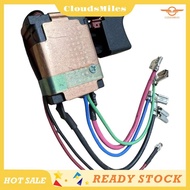 [CloudsMiles] For  DS12DA 12V Electric Screwdriver Accessories-Speed Control Switch Replacement for 