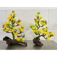 Apricot flower pot 38cm high