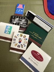 多款酒店及餐廳火柴盒