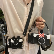 Cartoon Wallet Card Pack Bracelet Case for OPPO A53 A55 A52 A72 A92 A15 A93 A94 A12 A31 A91 A7 A5S A