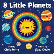 [sgstock] 8 Little Planets: A Solar System Book for Kids with Unique Planet Cutouts - [Board book]