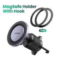 UGREEN Magsafe Car Air Vent Mount Wireless Charger for iPhone 16 15 14 Pro Max Samsung S24 S23 Ultra