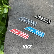 XYZ EMBLEM ACRYLIC LOGO XYZ YAMAHA F1ZR FIZ FORCE1