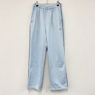 Nike DRI-FIT 運動褲，Swoosh 標誌，淺藍色，L 碼（古著）