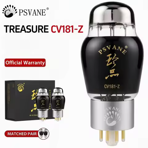 PSVANE CV181-Z Royal Teasure Vacuum Electron Tube Replace 6SN7 CV181 5692 6N8P 6H8C B65 HIFI Audio V