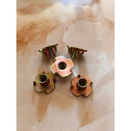 T Nut M6 yellow / Tee Nut / Disc Nut M6 Nut