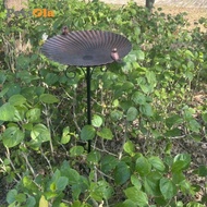 PETSOLA Freestanding Avian Bath Weatherproof Freestanding Avian Water Basin Heavy Duty Wildlife Acce