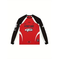 Veidoorn Men's Breathable Shirts Long Sleeve Quick Dry Lightweight Tshirts [V24434]