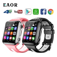 EAOR 4G LTE Dual Camera Children's Smart Watch Whatsapp Google Play 1+8GB 9.0 GPS 1080mAh Waterproof Student Phone Watch DD.Q