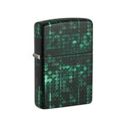 【ZIPPO官方旗艦店】數據世界(夜光漆)防風打火機 48408