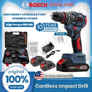 Bosch original Cordless Drill High Power Brushless Baterry Drill Hand Drill Electric Screwiver Drill
